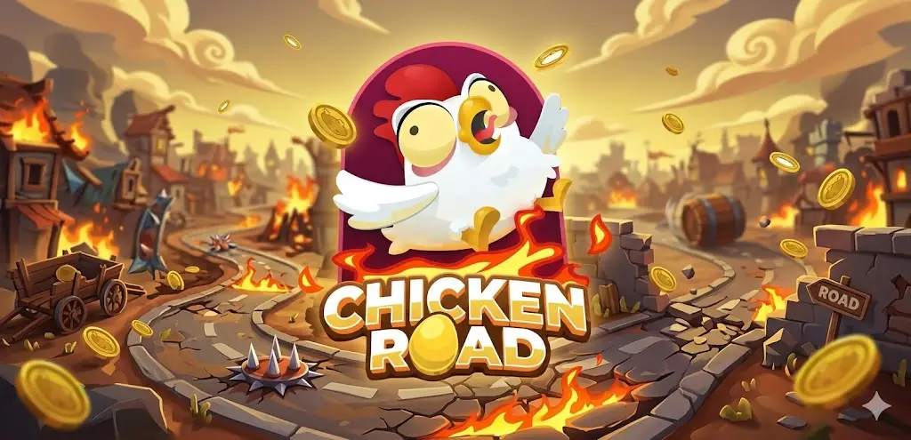 Chicken Road játék képernyő